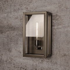 Windor Outdoor Box Light | Bronze | Cressida & Rose