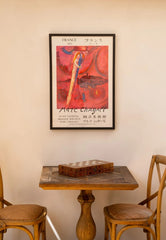 Musee National Message Biblique, Nice 1975, Orginal Chagall Poster, Hommage Art