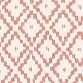 Serra Sol Terracotta Wallpaper | Ikat Chevron | Mews Furnishings