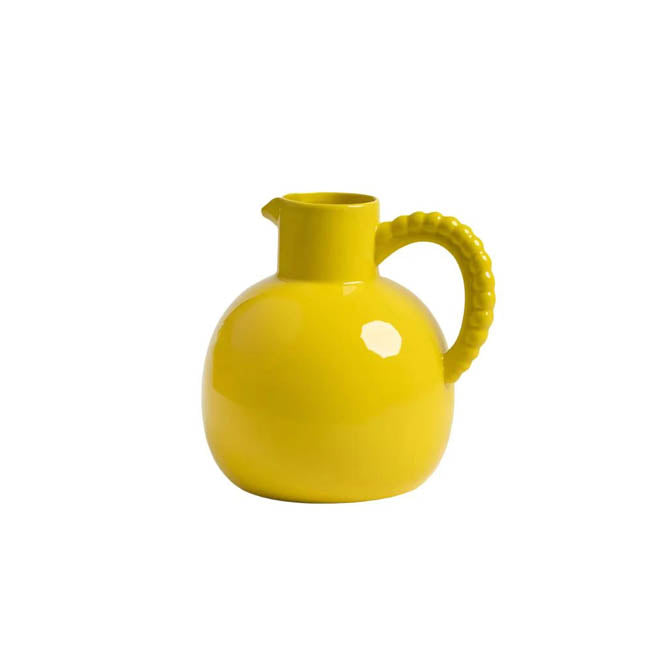 Sunshine Stoneware | Yellow Handcrafted Jug | Casa JJ