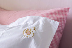 Children's Cotton Bed Linen Set- Swan Princess, Cotton & Company
