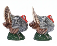 Turkey Salt & Pepper Shakers | Quail Ceramics