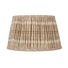 Hand-pleated Putty Hearts and Minds Lampshade | Kelling Home