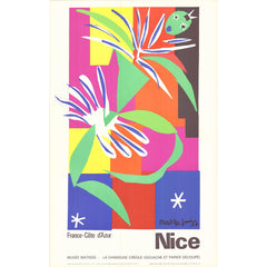 La Danseuse Creole Musée Matisse, Nice 1965, Orginal Poster