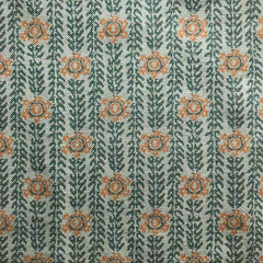 Julia Brendel Ankara Fabric in Green and Orange 