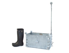 Classic Georgian Style Galvanised Steel Boot Washer