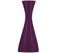 Handcrafted Wooden Candleholder In Doge Purple