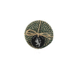 Jute Coasters In Jet Black