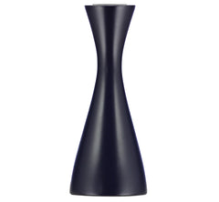 Handcrafted Wooden Candleholder In Derby Blue