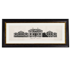 C.1737 Architectural Elevations of Stately Homes Framed Prints