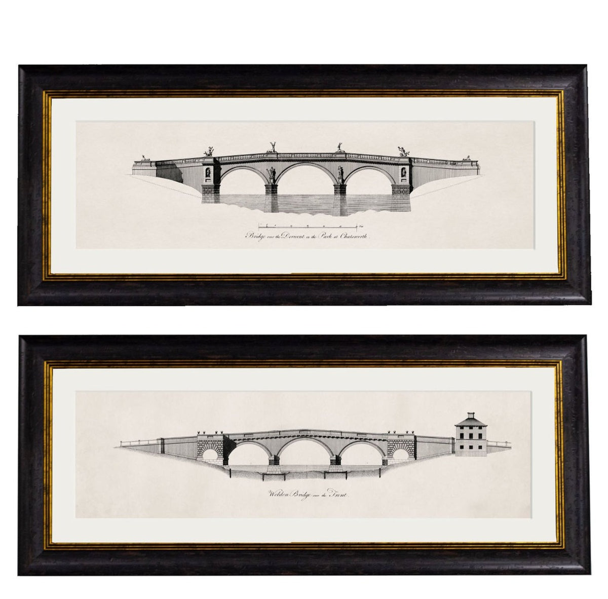 C.1737 Architectural Elevations of Bridges James Paine