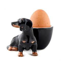 Dachshund with Egg Cup Quail