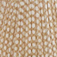 Fermoie | Wicker Nut Brown Lampshade