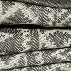 Arabica Middle Eastern Inspired, Ikat Charcoal Grey Fabric | Julia Brendel