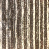 Tribes Narrow Stripe in Charcoal, Linen Fabric | Julia Brendel