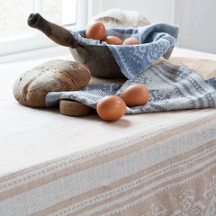 Nostalgia Tablecloth in Rustic Gold & Cream | Julia Brendel