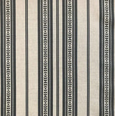Memory Striped Grey on Natural Linen Fabric | Julia Brendel