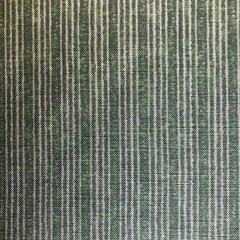 Tribes Narrow Stripe, Wheatgrass Geen Linen Fabric | Julia Brendel