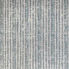 Tribes Narrow Stripe, Pale Blue Linen Fabric | Julia Brendel