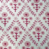 Indian Summer | Dark Pink Floral Fabric | Julia Brendel