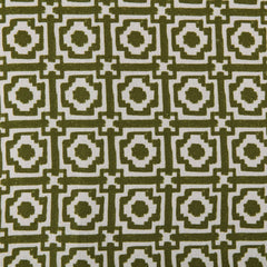 Alotabots' Linen Fabric in Peridot Green & Ivy | Kelling Home