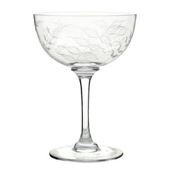 Set of 6 'Ferns' Champagne Glasses