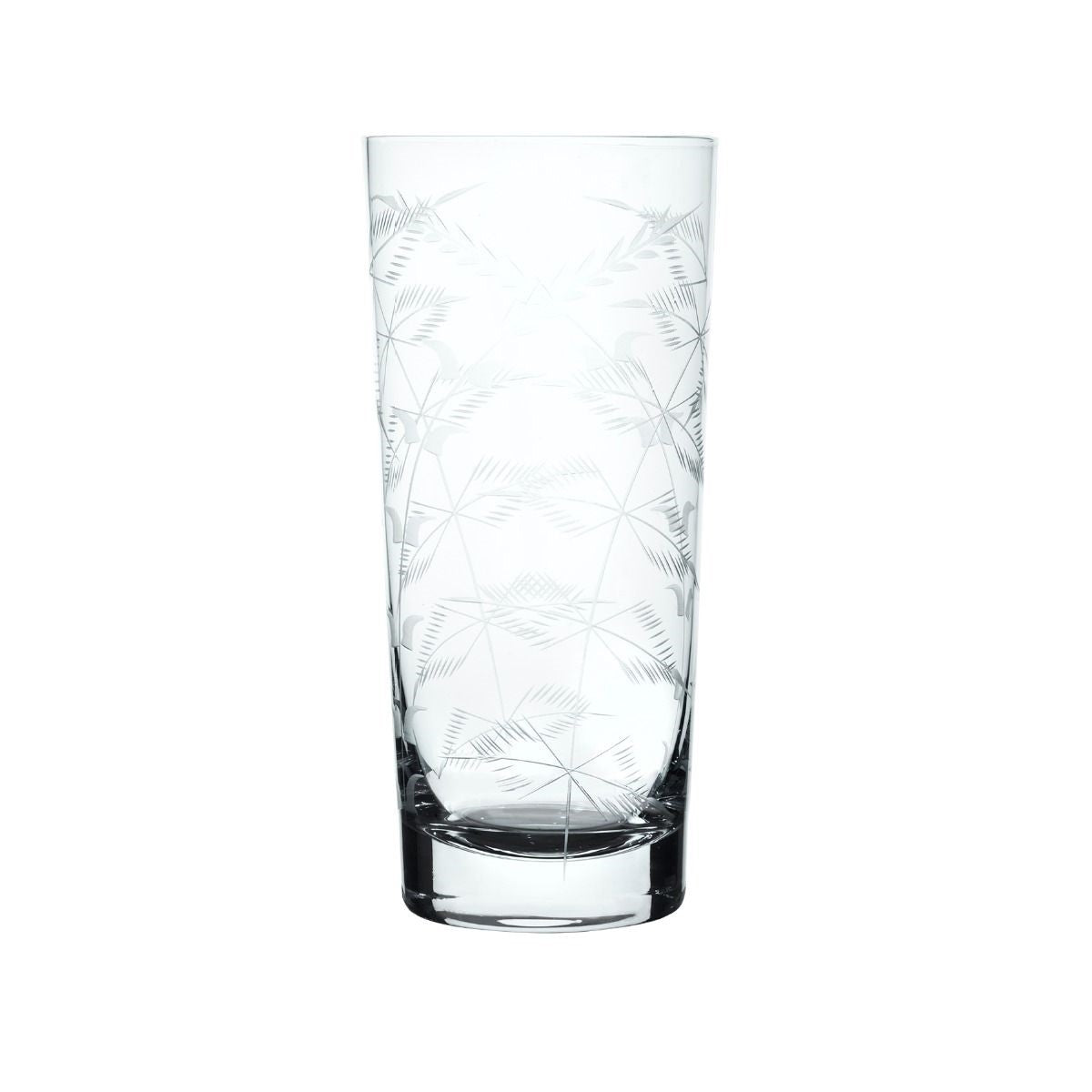The Vintage List Fern Crystal Highball Glass
