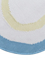 Flat Woven Scallop Rug