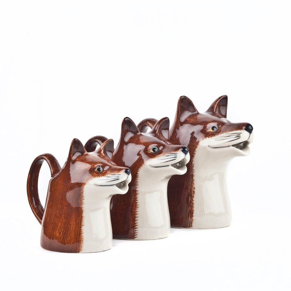Fox Jug Quail Ceramics