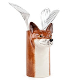 Fox Utensil Pot Quail Ceramics