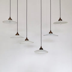 French Handkerchief Glass Shades