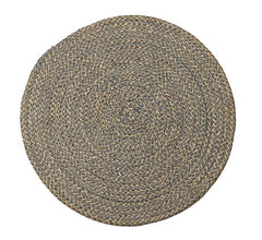 Jute Placemats Grey Natural Fibre Dining Serving Mats Tableware
