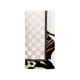 The Harlequin' Pink Check Napkin