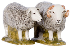 Herdwick Sheep Salt and Pepper Quail Ceramics