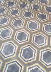 Hex Handwoven New Zealand Wool Rug