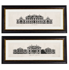 C.1737 Architectural Elevations of Stately Home James Paines