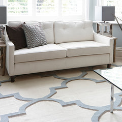 Arabeaque Rug Main Grey, Cream, Taupe Jennifer Manners