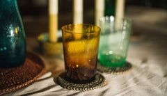 Jute Coasters Grey Natural Fibre Dining Tableware