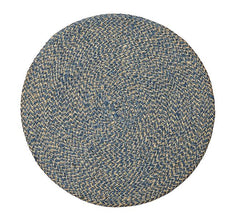 Jute Placemats Cornflower Blue Fibre Dining Serving Mats Tableware