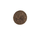 Jute Coasters In Jet Black