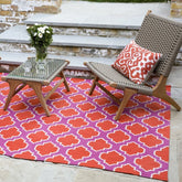 Kasbah Clementine Rug Jennifer Manners Pink Orange