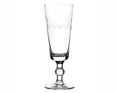 Set of 6 'Bands' Crystal Tumblers The Vintage List
