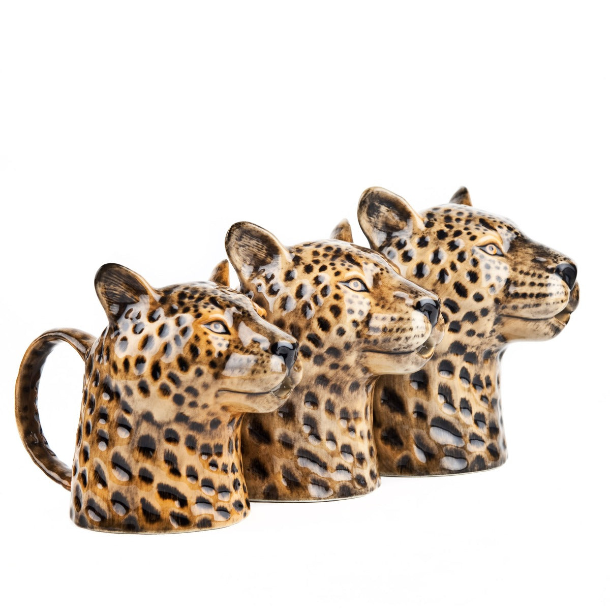 Leopard Jug Quail Ceramic