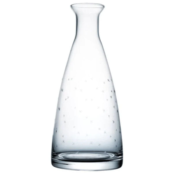 The Vintage List Crystal Table Carafe with Stars Design