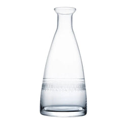 The Vintage List Crystal Table Carafe with Ovals Design