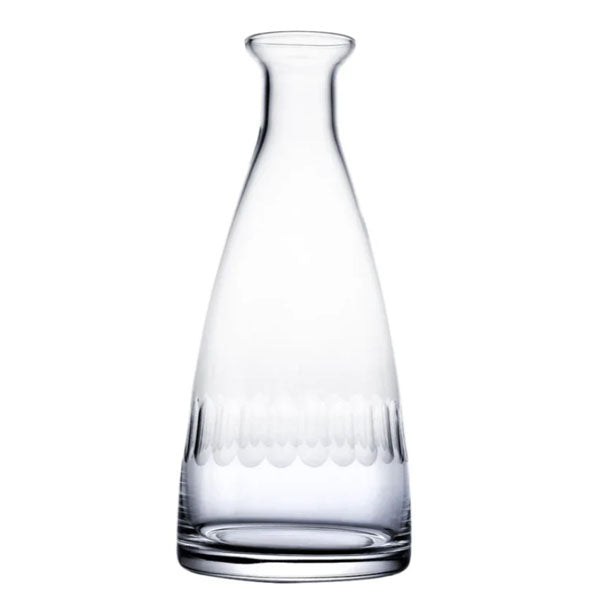 The Vintage List Crystal Table Carafe with Lens Design