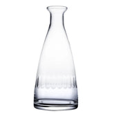 The Vintage List Crystal Table Carafe with Lens Design