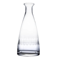 The Vintage List Crystal Table Carafe with Lens Design