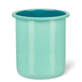 Enamel Utensil Holder in Eau De Nil / Petrol Blue, British Colour Standard