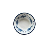 Mews Furnishings Spanish Lebrillo Small Bowl With Indigo Flower Design